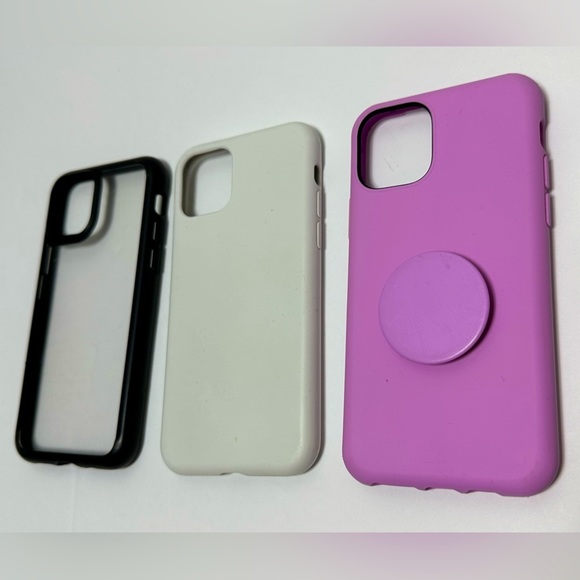 OTTERBOX iPhone 11 Pro cases ,pink Pop Figura Series Ultra Soft Touch and 2 more - Picture 1 of 16